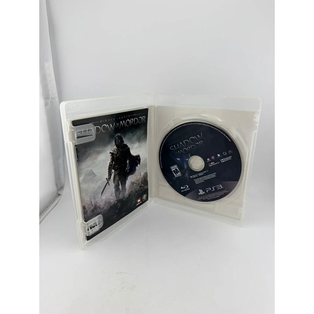 Middle-Earth Shadow of Mordor PS3 Sony PlayStation 3 Game BLUS-31059 CIB